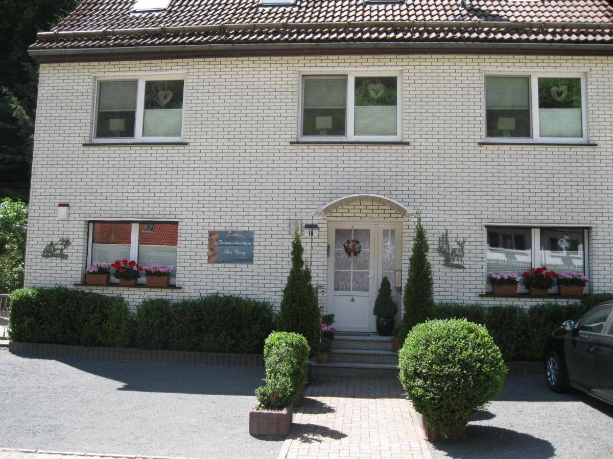 Ferienwohnung Schwarzer Hirsch Wieda エクステリア 写真