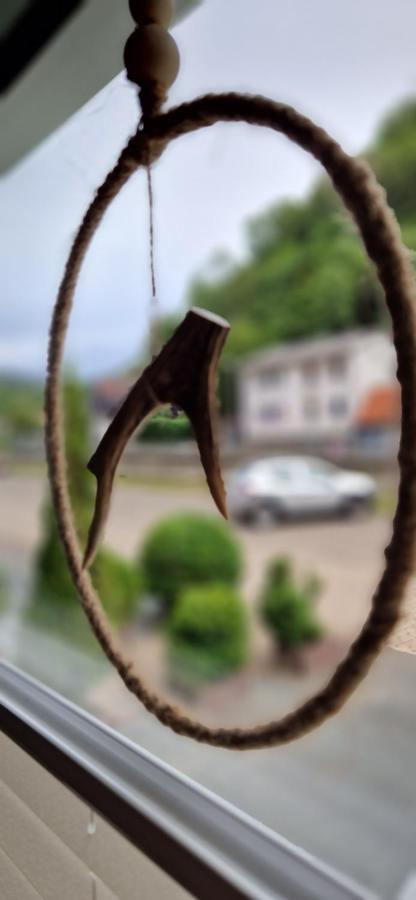 Ferienwohnung Schwarzer Hirsch Wieda エクステリア 写真