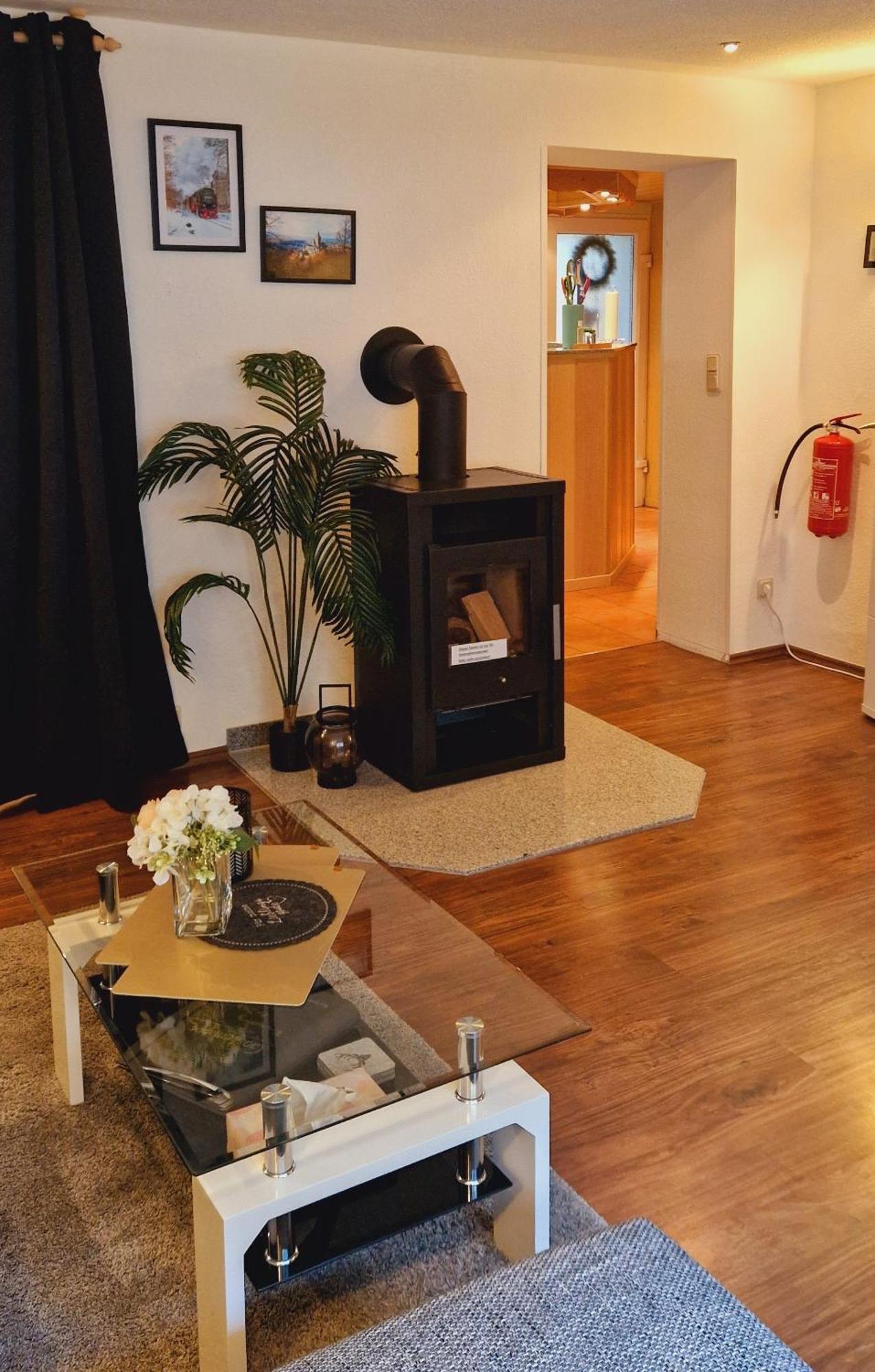 Ferienwohnung Schwarzer Hirsch Wieda エクステリア 写真