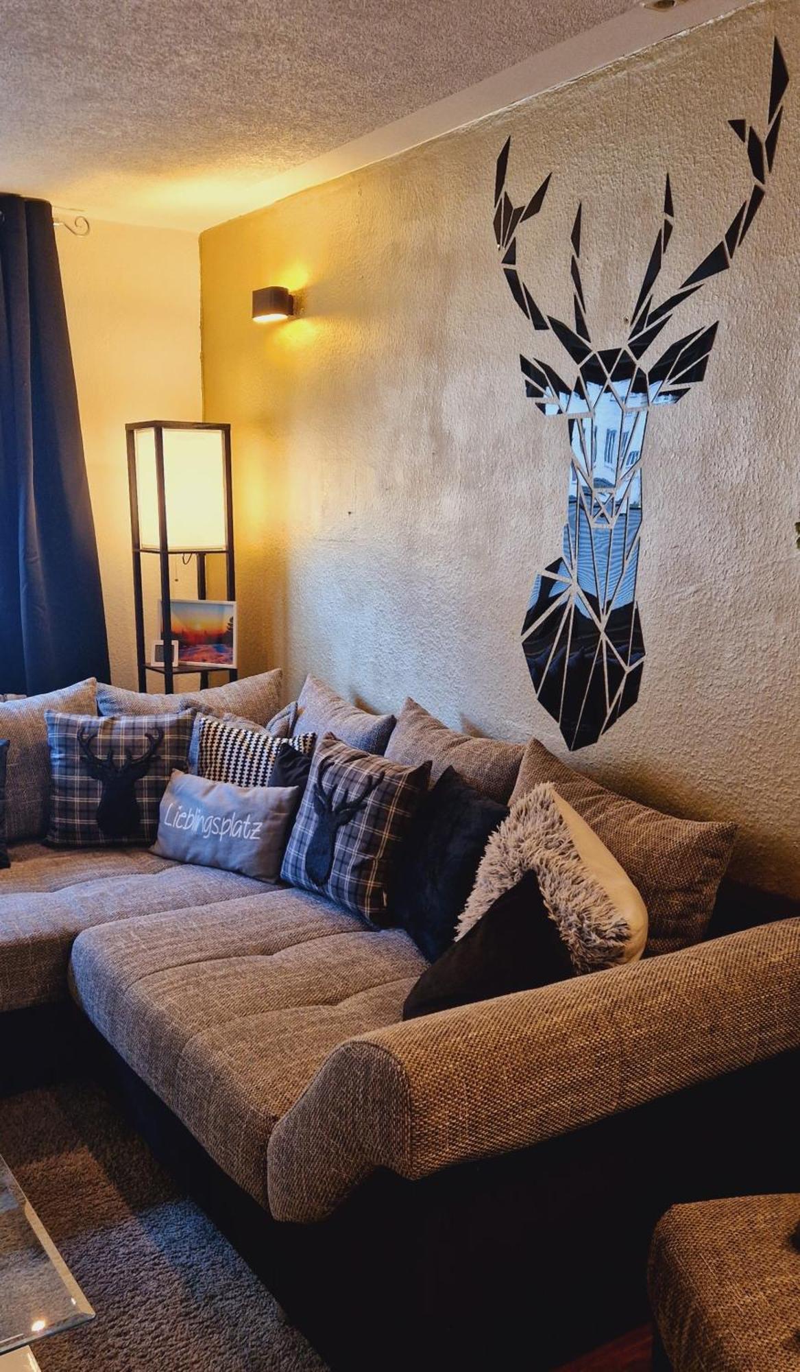 Ferienwohnung Schwarzer Hirsch Wieda エクステリア 写真