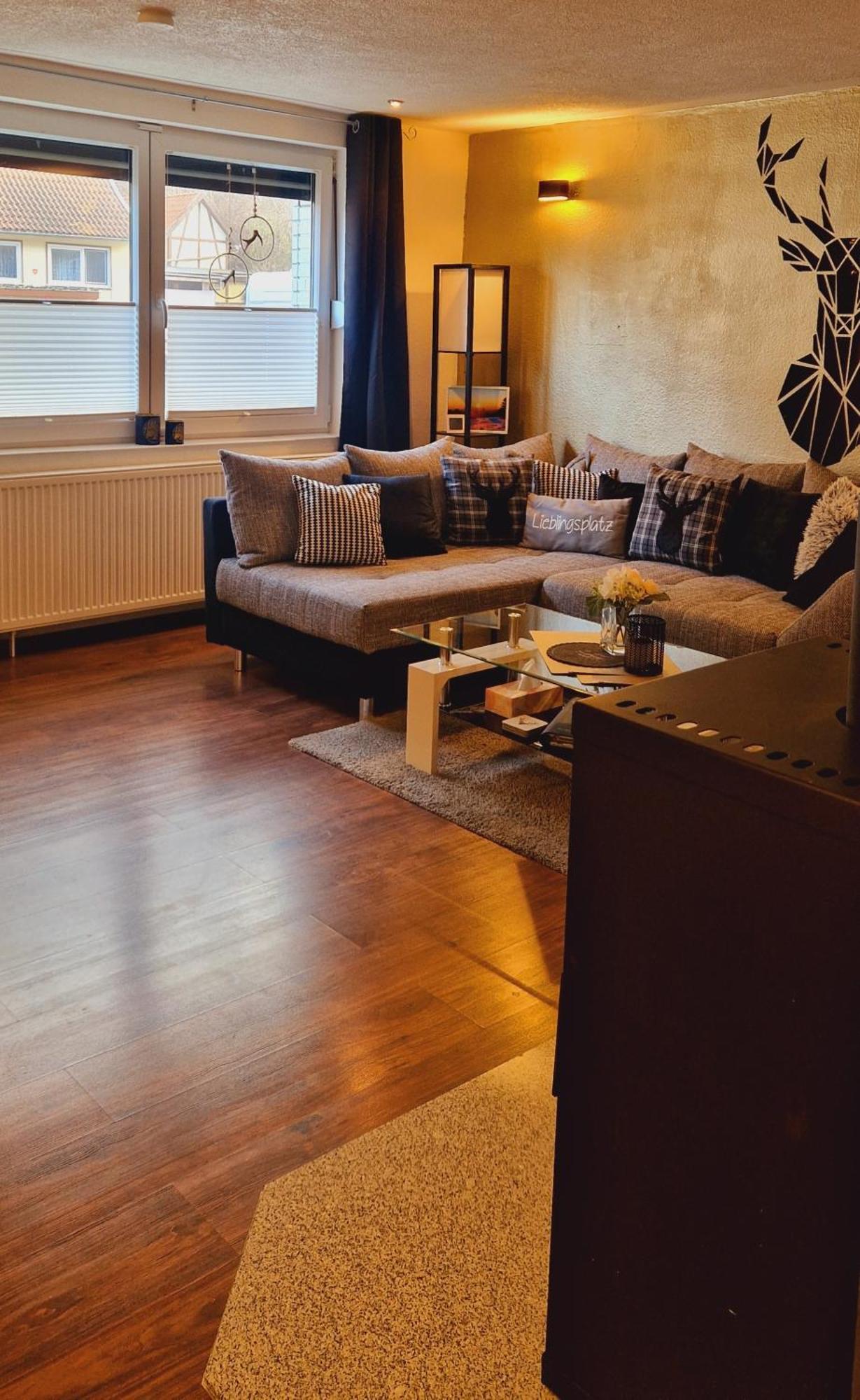 Ferienwohnung Schwarzer Hirsch Wieda エクステリア 写真