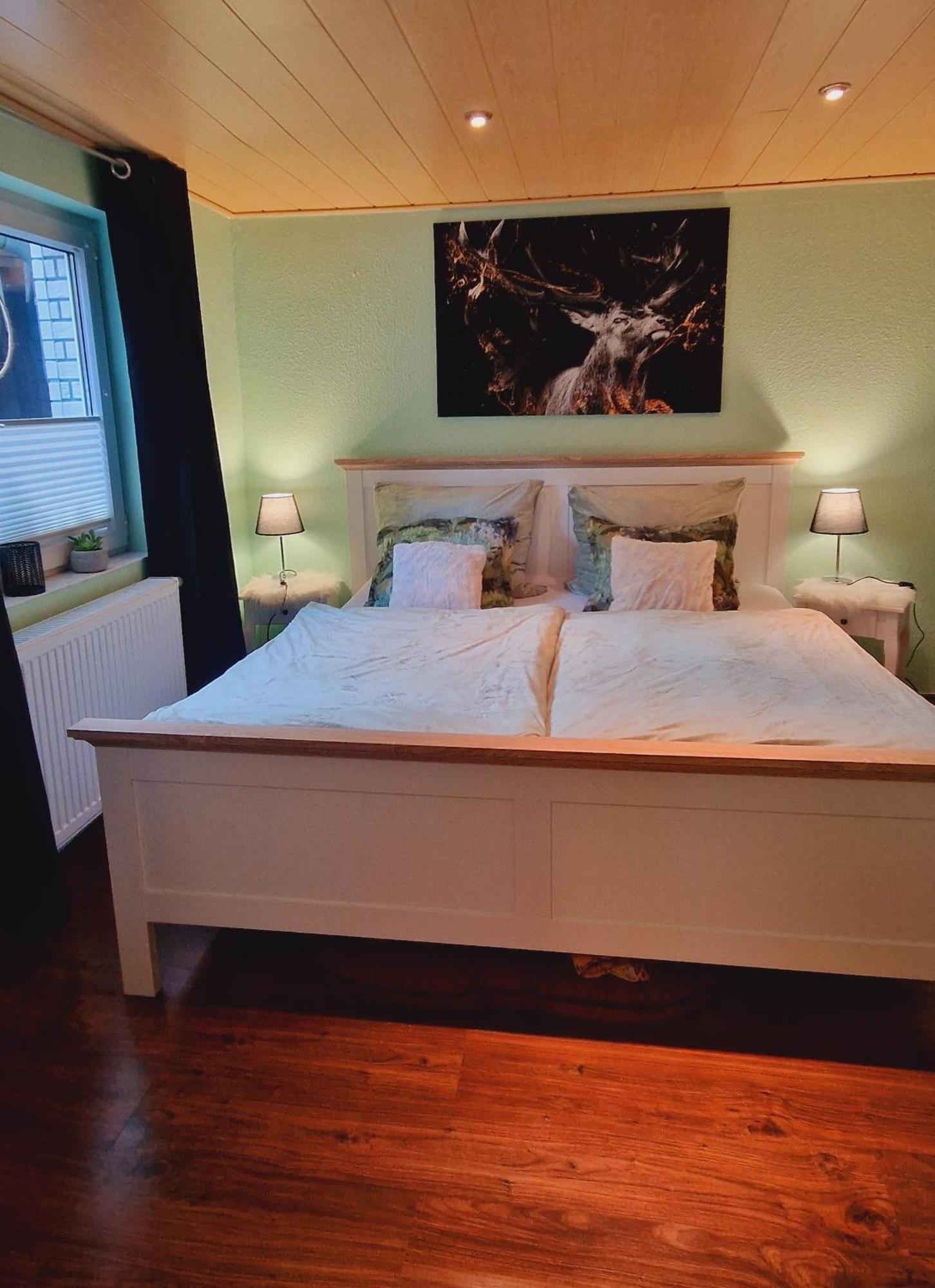 Ferienwohnung Schwarzer Hirsch Wieda エクステリア 写真